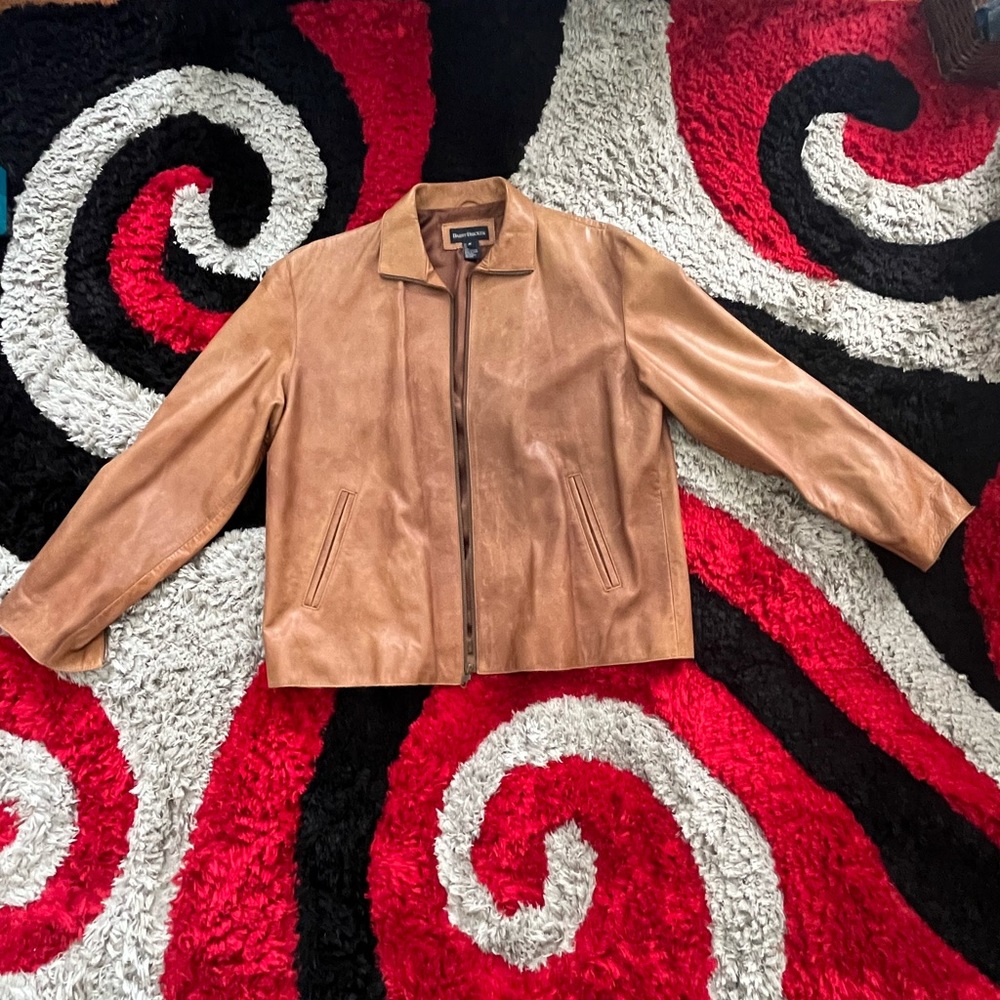 Barry Bricken Medium Vintage Leather Jacket